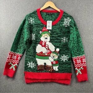 Christmas Sweater NWT | Festive Holiday Polar Bear Design | XS